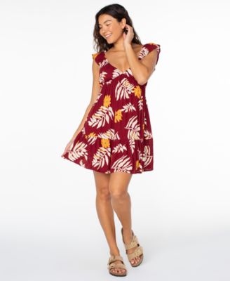 Women's Palmy Days Scoop Neck Mini Dress