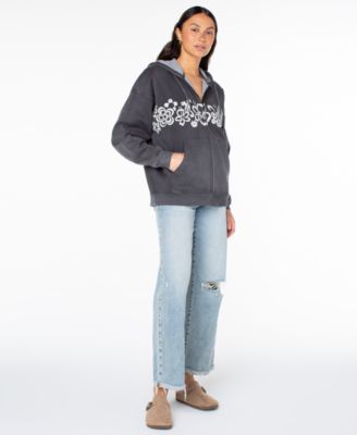 Women's Lineup Oversized Full-Zip Hoodie