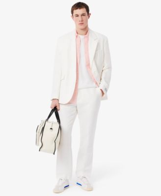 Men's Regular-Fit Logo Linen Shirt