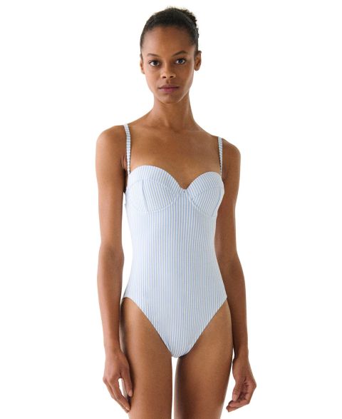 Женские купальники kate spade new york Women's Bow Back One-Piece Swimsuit