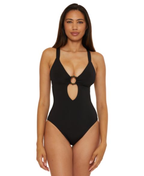 Женские купальники Becca Women's Marble Canyon Ring One-Piece Swimsuit