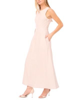 Women's Seam Detail Sleeveless Midi Dress