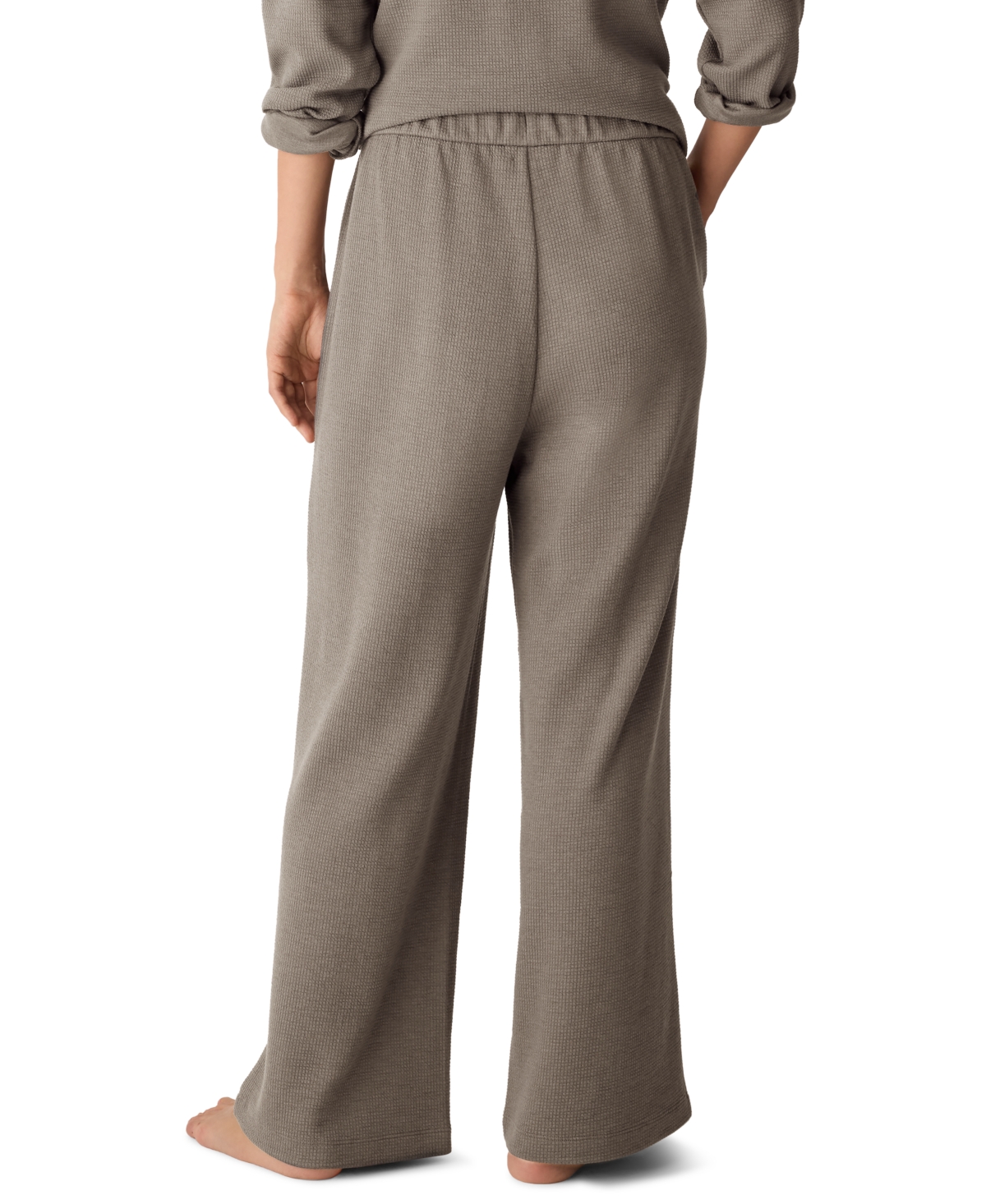 Eileen Fisher Women's Wide-leg High-rise Pants In Gray
