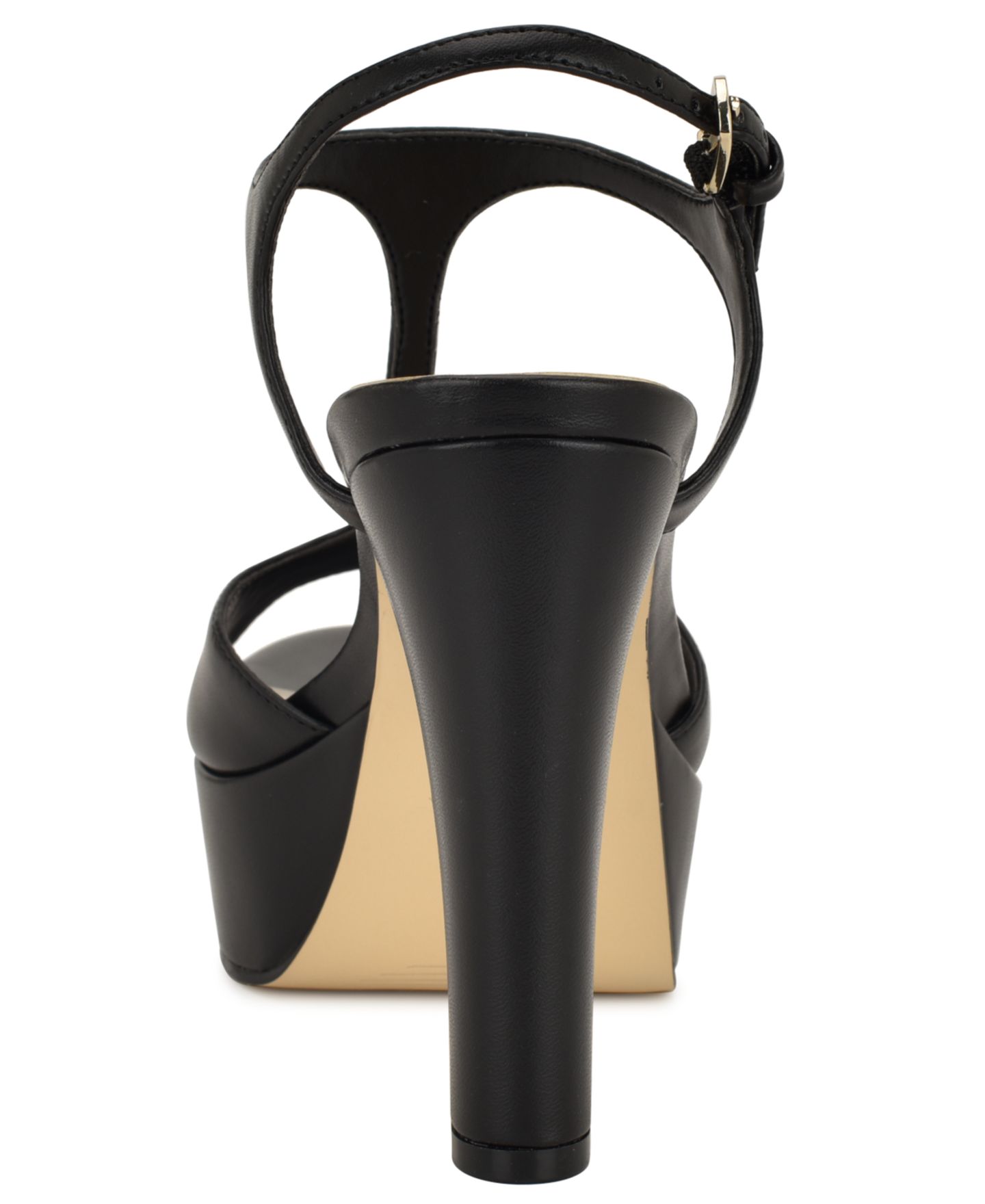 Женские сандалии Nine West Naini High Block Heel Platform, цвет: Чёрный, вариант 1 — фото 3