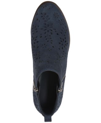 Women's Basel Perforated Ankle Booties