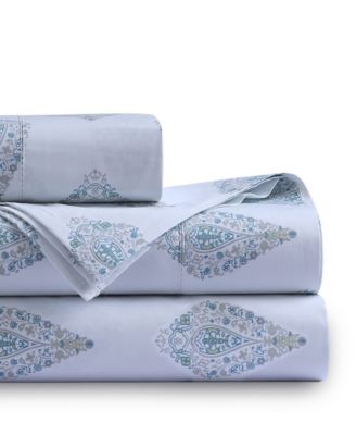 400-Thread Count Cotton 3-Pc. Extra Deep Pocket Sheet Set, Twin