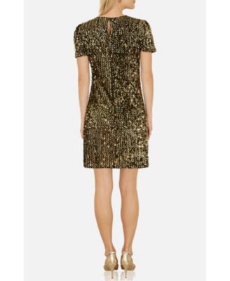 Women's Sequin Tunic Mini Dress