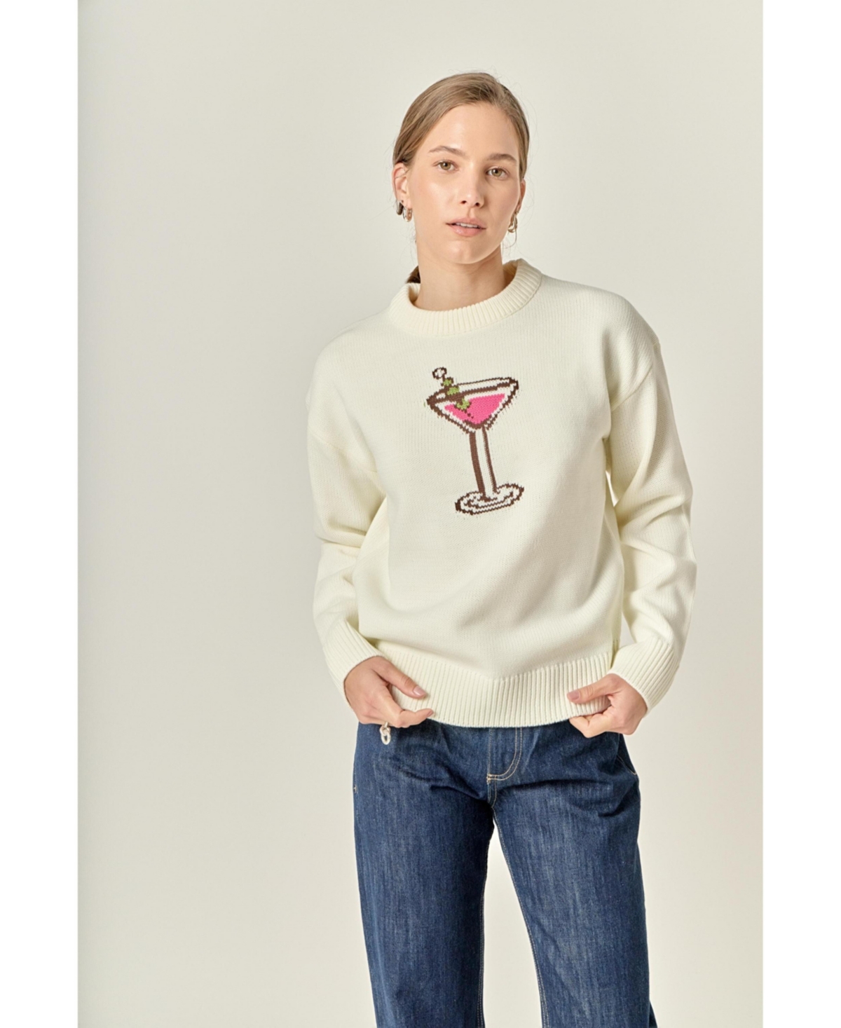 English Factory Women's Cocktail Sweater