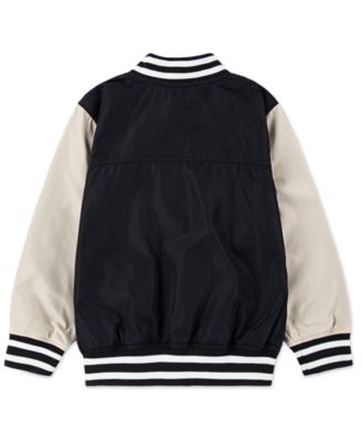 Boys' 4-7 Color-Blocked Bomber Jacket