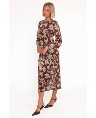 Women's Morena Long Sleeve Midi Dress