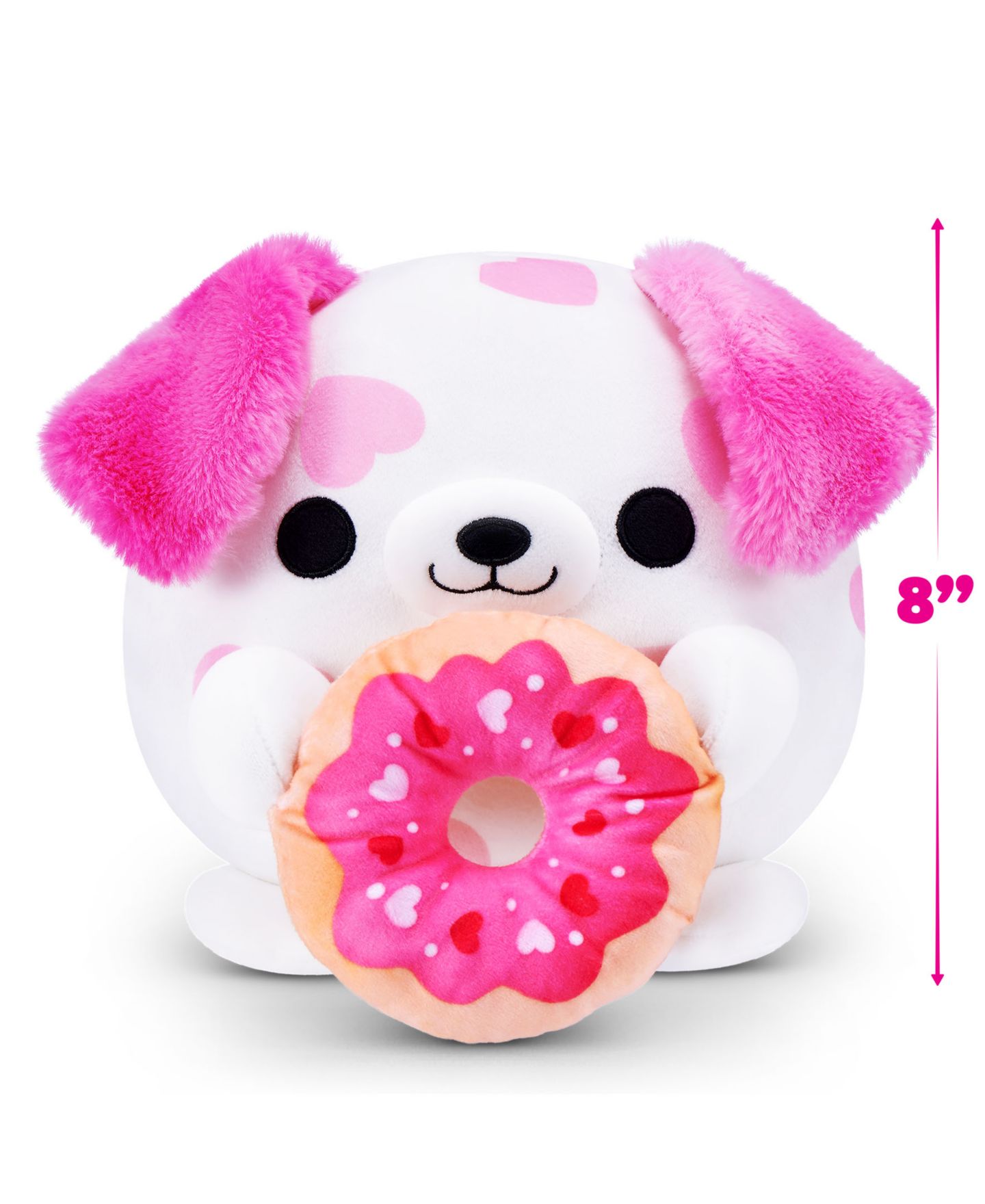 Детские мягкие игрушки ZURU Snackles S2 Valentine 8" Dalmation, цвет: Разноцветный — фото 3