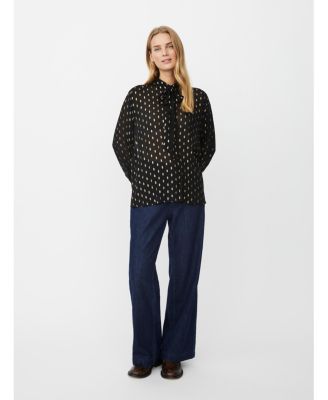 Women's MaInoria Neck Tie Shirt