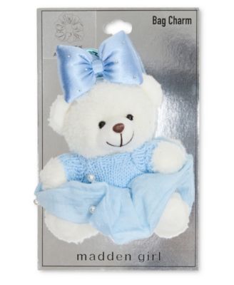 Bear Charm with Removable Scrunchie
