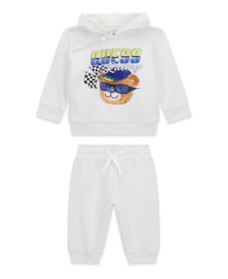 Baby Boys' Long-Sleeve Hooded Sweatshirt and Sweatpants, 2-Piece Set