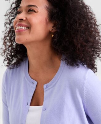 Women's Button-Down Long-Sleeve Cardigan