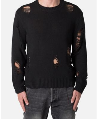 Men's Distressed Sweater