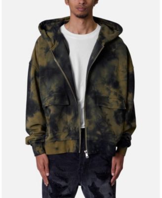 Men's Crumple Tie-Dye Hoodie