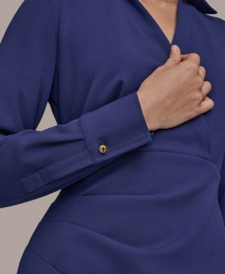 Women's Collared Midi Dress