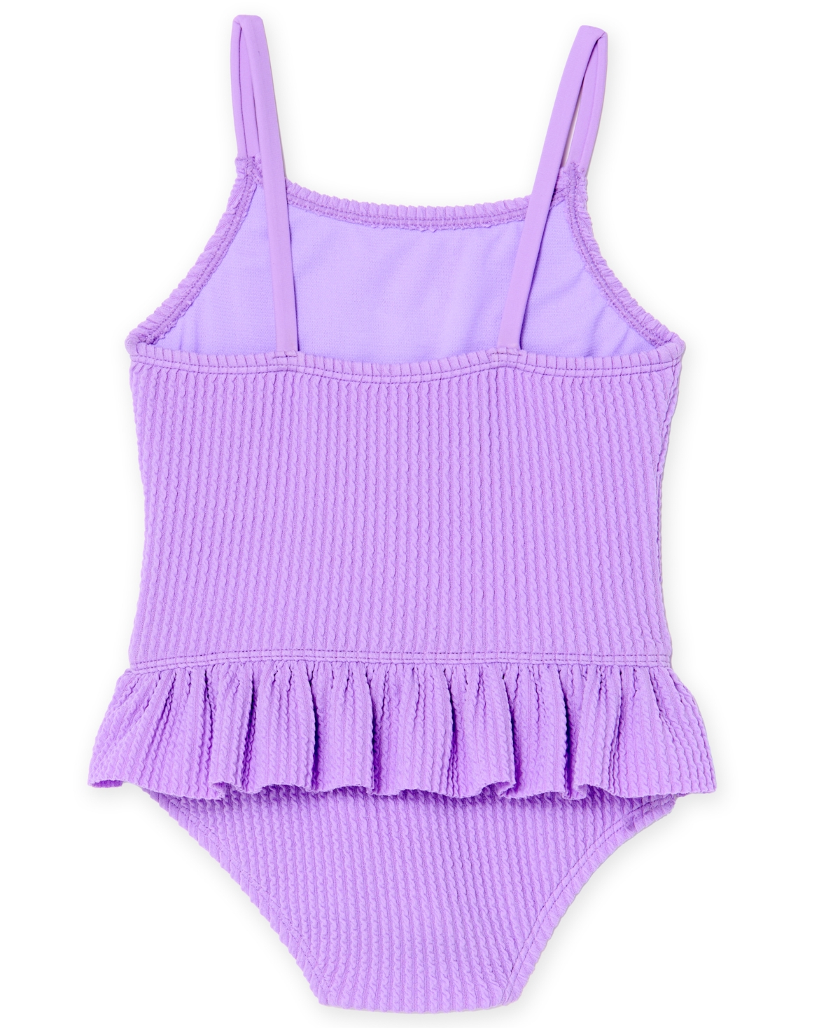 Angel Beach Toddler Girls 2T-5T Sequin Popcorn One-Piece Swimsuit