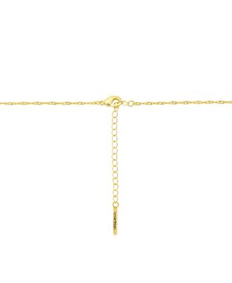 Cubic Zirconia Cross Square Design Twist Chain Necklace