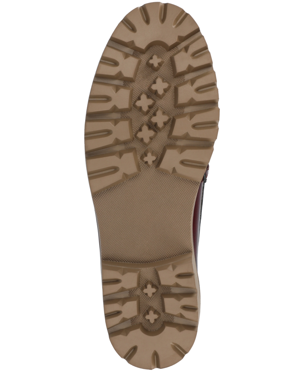 Journee Collection Women's Jessamey Slip On Loafers In Burgundy