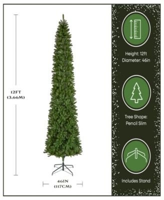 National Tree 12' Kingswood Fir Pencil Tree