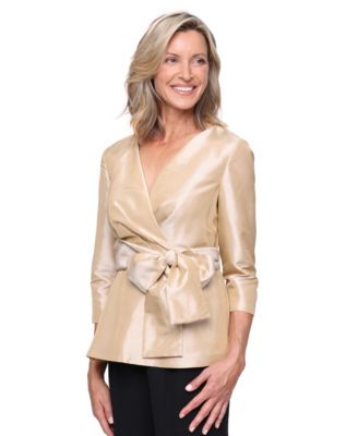 Women's V-Neck 3/4-Sleeve Top