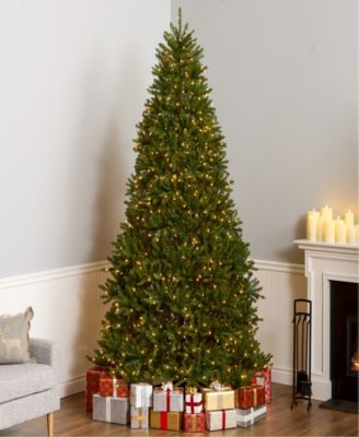 National Tree 9' Dunhill Fir Tree with 900 Clear Lights and PowerConnect ™