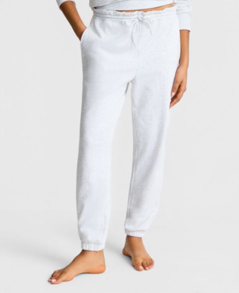 Женские брюки State of Day French Terry Jogger, цвет: Пыльный меланжевый