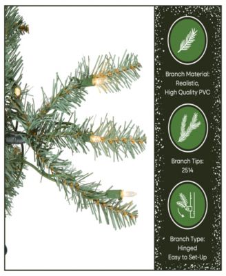 National Tree Company National Tree 7.5 FT Dunhill Blue Fir