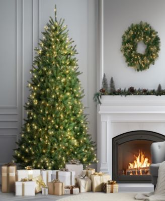 7' Dunhill  Fir Hinged Tree with 700 Clear Lights + PowerConnect™