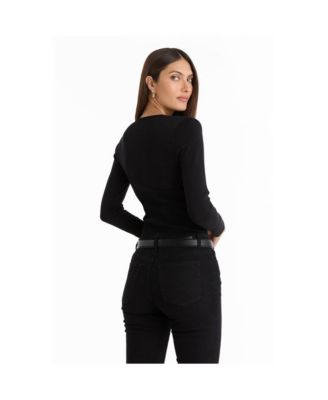 Women's Edie Knit Top - Sangria