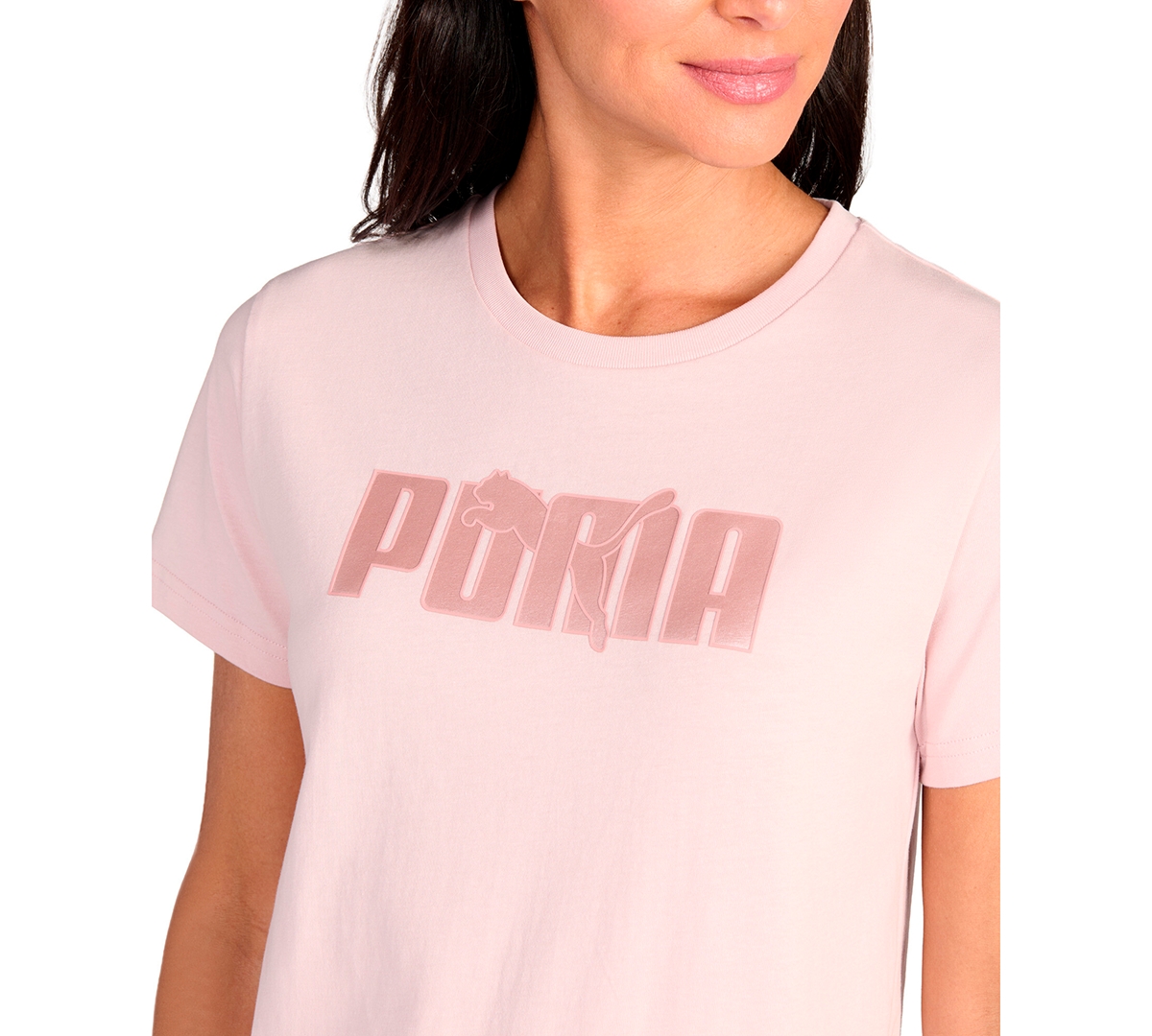 Puma Women's Lock Up Short-sleeve T-shirt In Purple