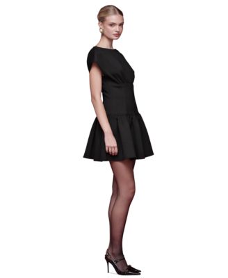 Women's Drop-Waist Mini Dress