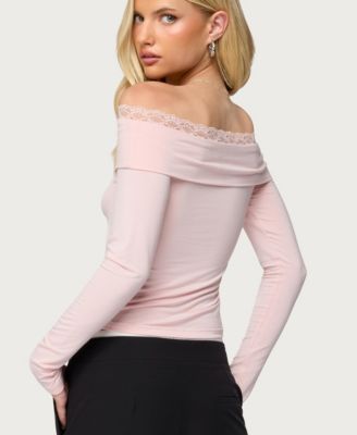 Women's Janus Lacey Fold Over Top