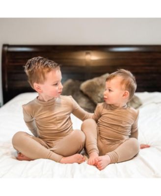 Kids Emerson Fitted Long Sleeve Two-Piece Pajamas