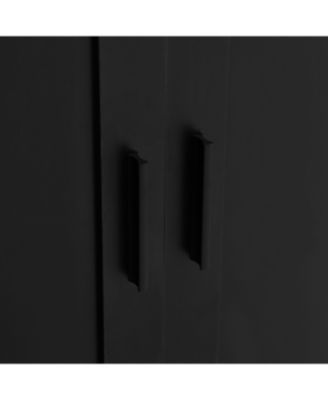 CASAINC MDF Adjustable Shelf with 2 Doors 71.2"H Storage Cabinet