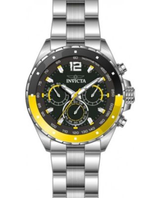 Men's 49365 Speedway Quartz Chronograph Black Dial Watch