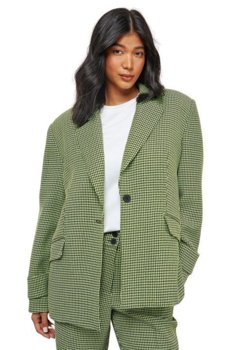 Женский пиджак Warehouse Vented Back Blazer Co-Ord, цвет: Лаймовый