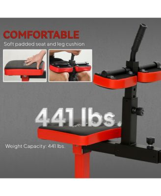 Seated Calf Raise Thighs Lower Leg Exercise Machine for Home Gym,