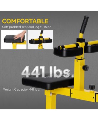 Seated Calf Raise Thighs Lower Leg Exercise Machine for Home Gym,