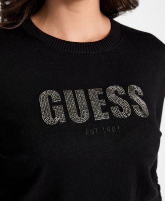 Women's Long-Sleeve Norah Crewneck Logo Sweater