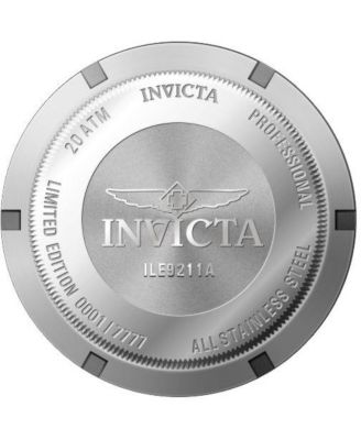 Men's ILE9211A Speedway Quartz Chronograph Charcoal Dial Watch