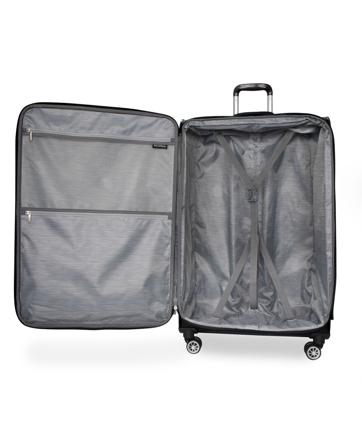 Чемодан Ricardo Torrance Softside 30" Large Check-In Spinner Suitcase, цвет: Угольный — фото 6