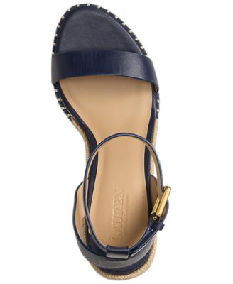 Women's Hilarie Ankle-Strap Espadrille Platform Wedge Sandals