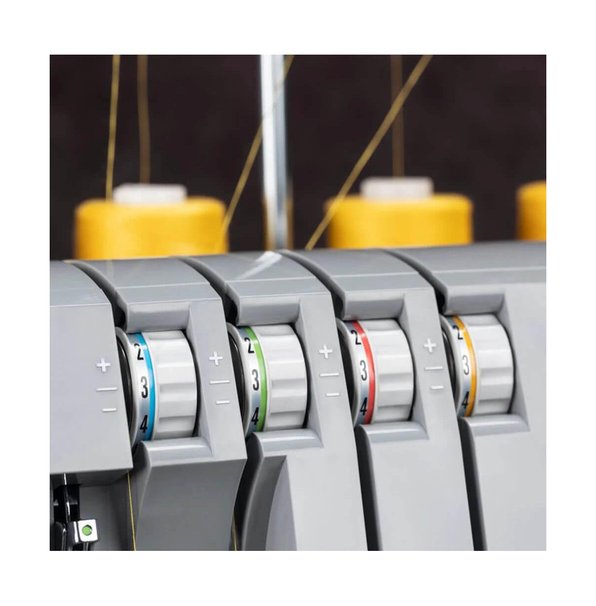 Singer Heavy Duty Serger Sewing Machine with Metal Frame - Gray