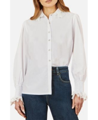 Women's Lace Trim Shirt
