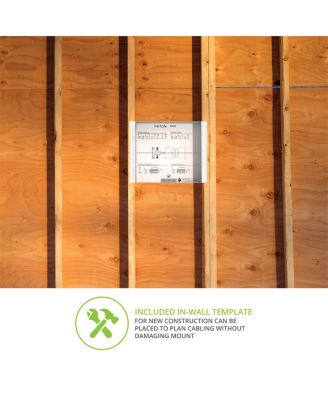 R400 Pro Series Recessed In Wall Full Motion TV Mount for 35"-65" TVs