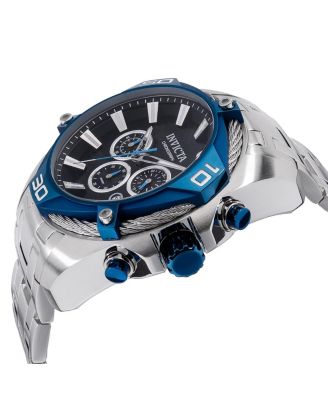 Men's 38572 Bolt Quartz Chronograph Black Dial Watch