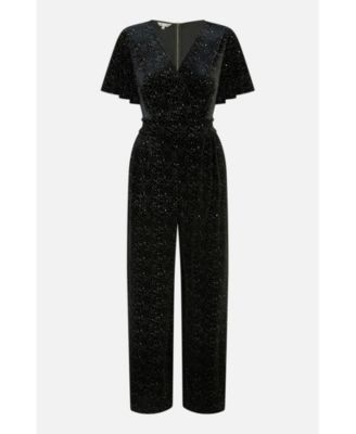 Women's Sparkle Velvet Jumpsuit